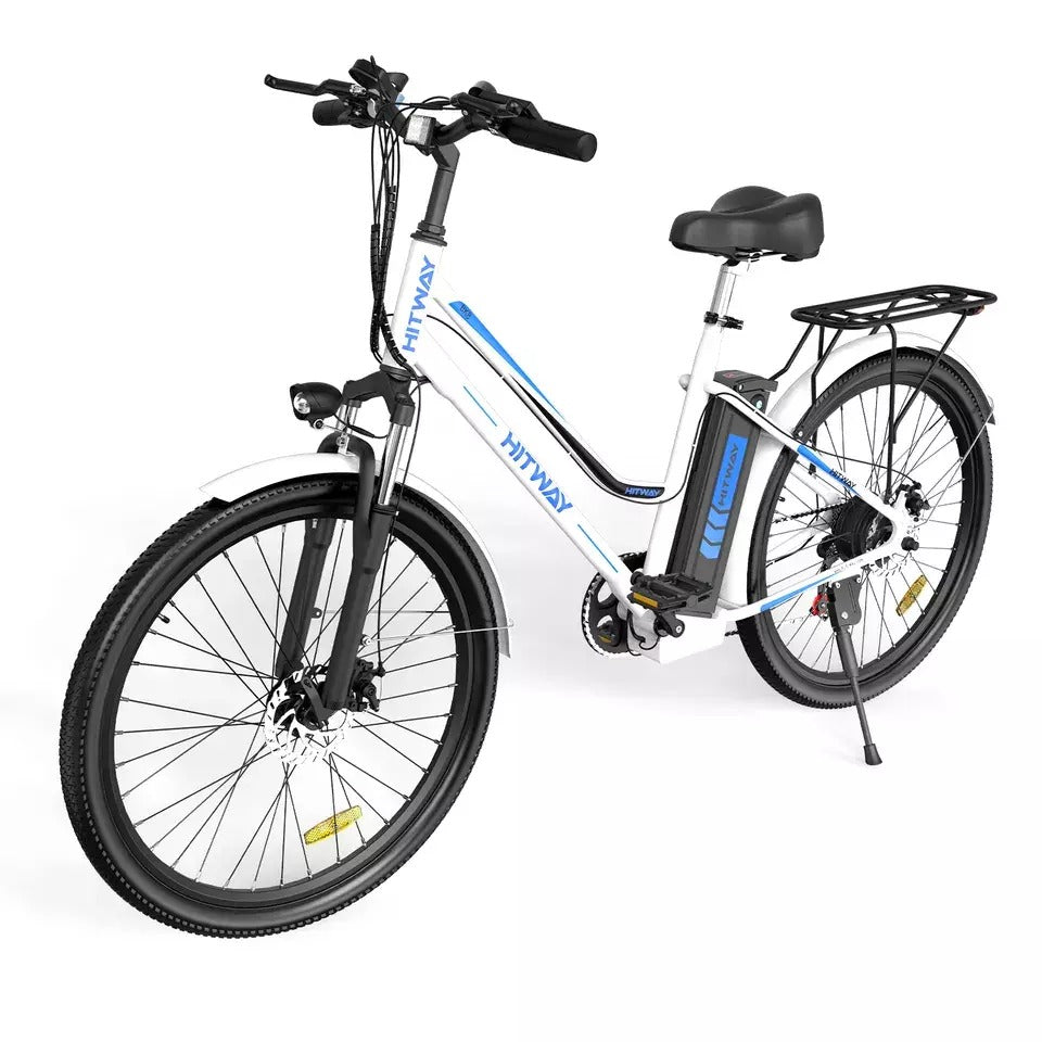 HITWAY BK8 26 Inch Electric Bike 250W E-Bike 36V 12Ah Battery 90km Range 7 Speed