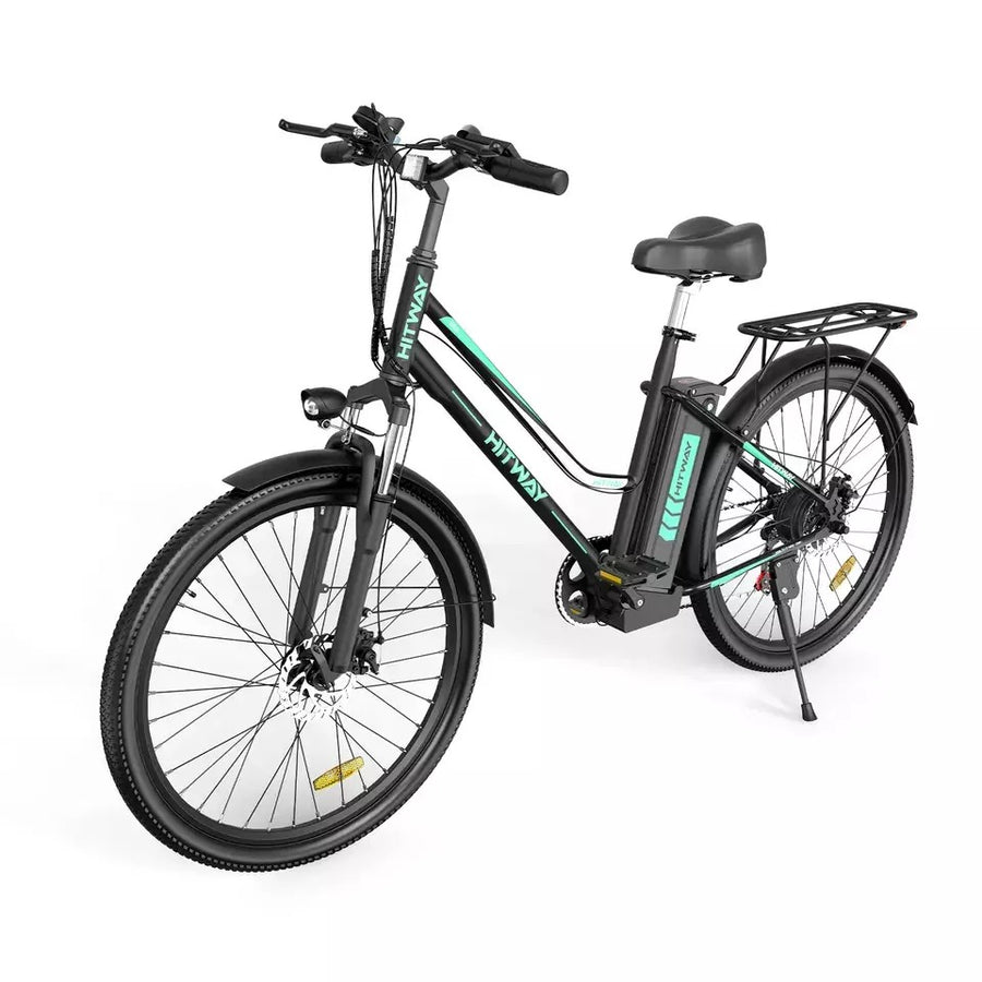 HITWAY BK8 26 Inch Electric Bike 250W E-Bike 36V 12Ah Battery 90km Range 7 Speed