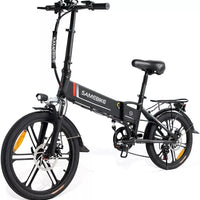 Samebike 20LVXD30 20" Electric Bike 35OW 48V 10.4AH Folding E-bike E-City BIKE