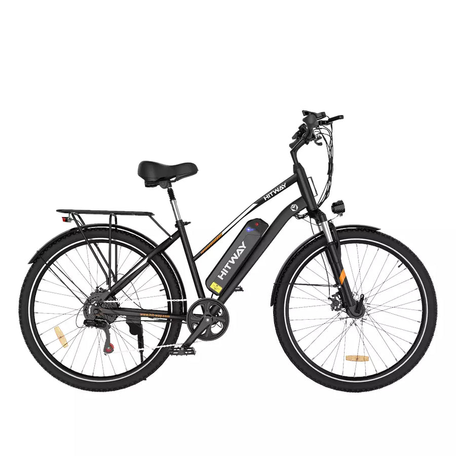 Hitway BK27 Electric Bike 28 Inch City E-Bike 250W 36V 12Ah Battery 90Km Range