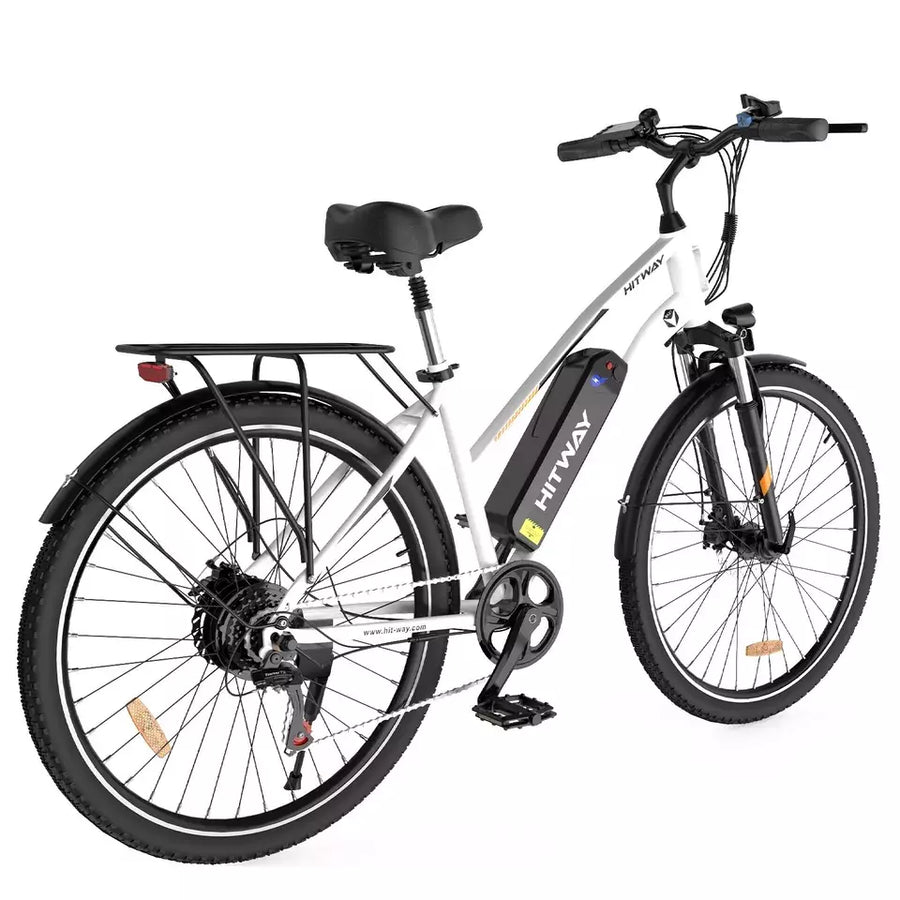 Hitway BK27 Electric Bike 28 Inch City E-Bike 250W 36V 12Ah Battery 90Km Range