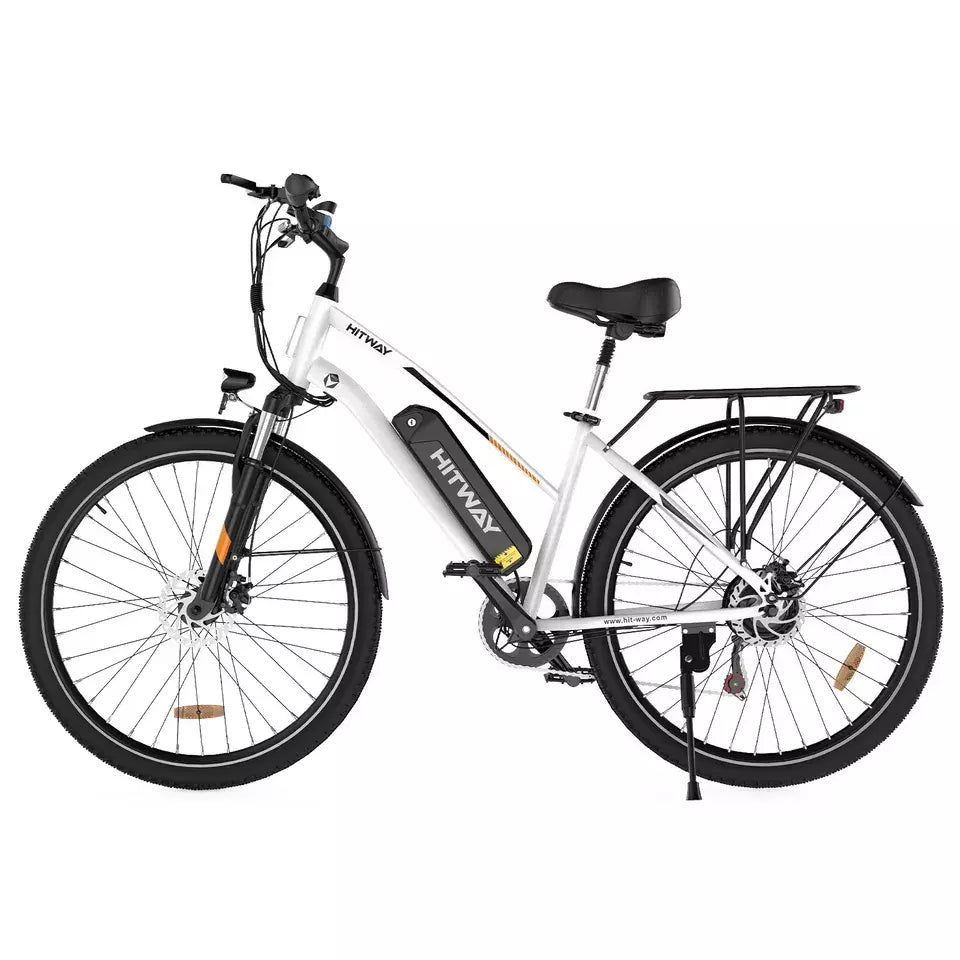 Hitway BK27 Electric Bike 28 Inch City E-Bike 250W 36V 12Ah Battery 90Km Range