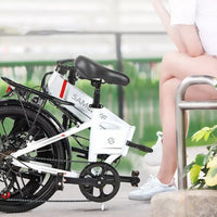 Samebike 20LVXD30 20" Electric Bike 35OW 48V 10.4AH Folding E-bike E-City BIKE