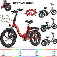 HITWAY e-bike with 250W motor and 12Ah battery