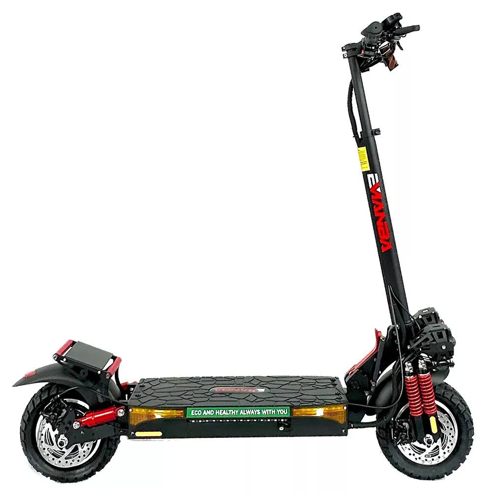 X4 10" Electric Scooter Foldable 1600W E-SCOOTER 50KM/H 48V 18Ah 3 Speed Adults