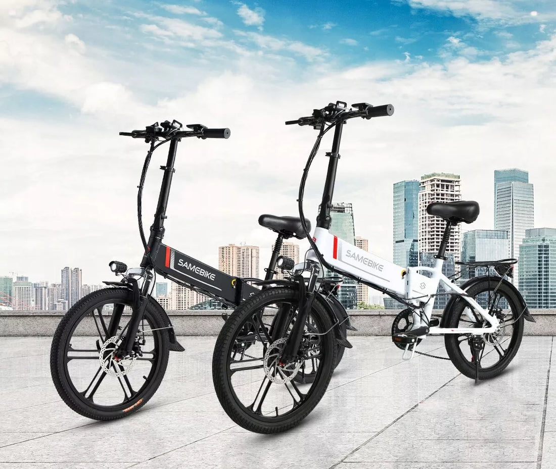 Samebike 20LVXD30 20" Electric Bike 35OW 48V 10.4AH Folding E-bike E-City BIKE