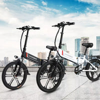 Samebike 20LVXD30 20" Electric Bike 35OW 48V 10.4AH Folding E-bike E-City BIKE