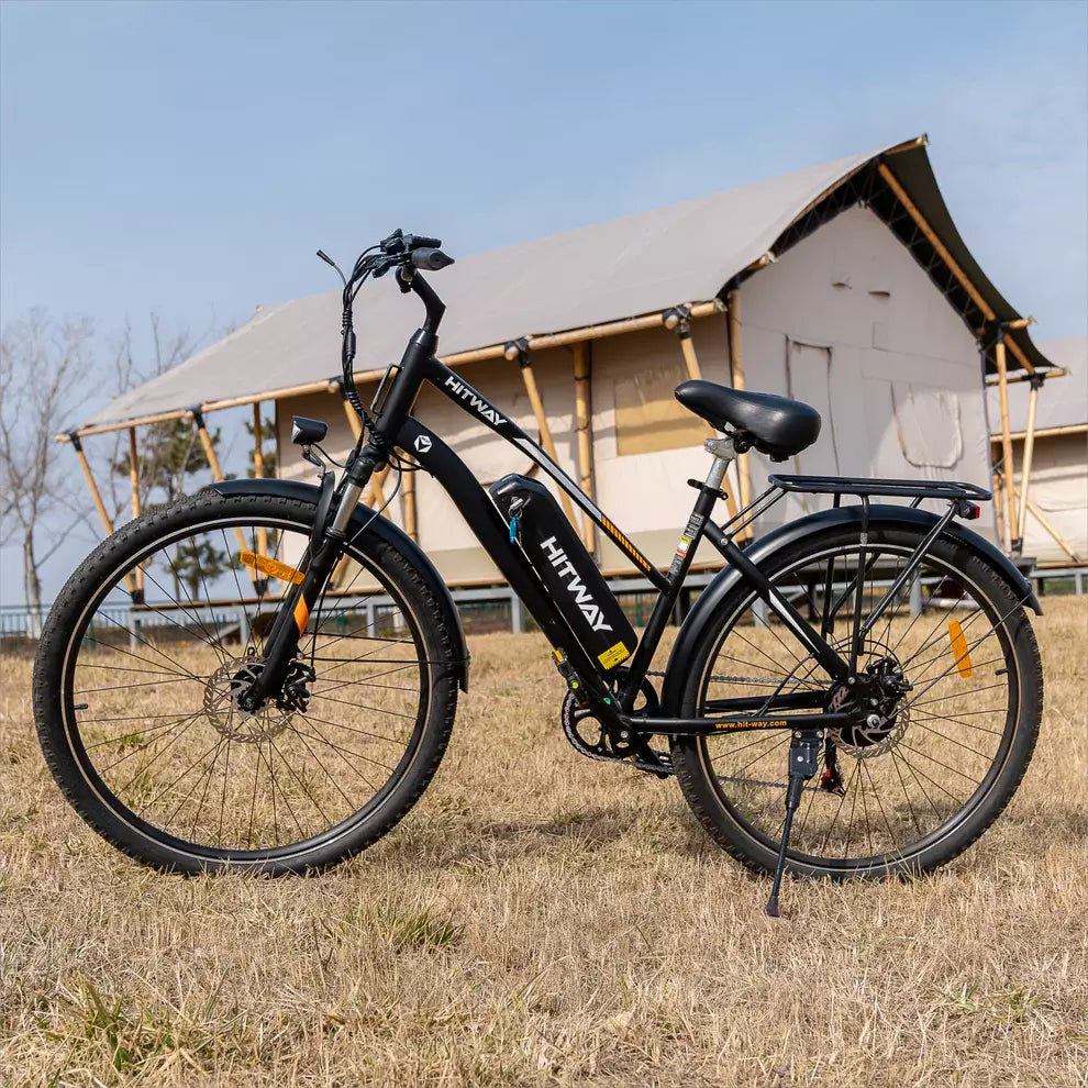 Hitway BK27 Electric Bike 28 Inch City E-Bike 250W 36V 12Ah Battery 90Km Range