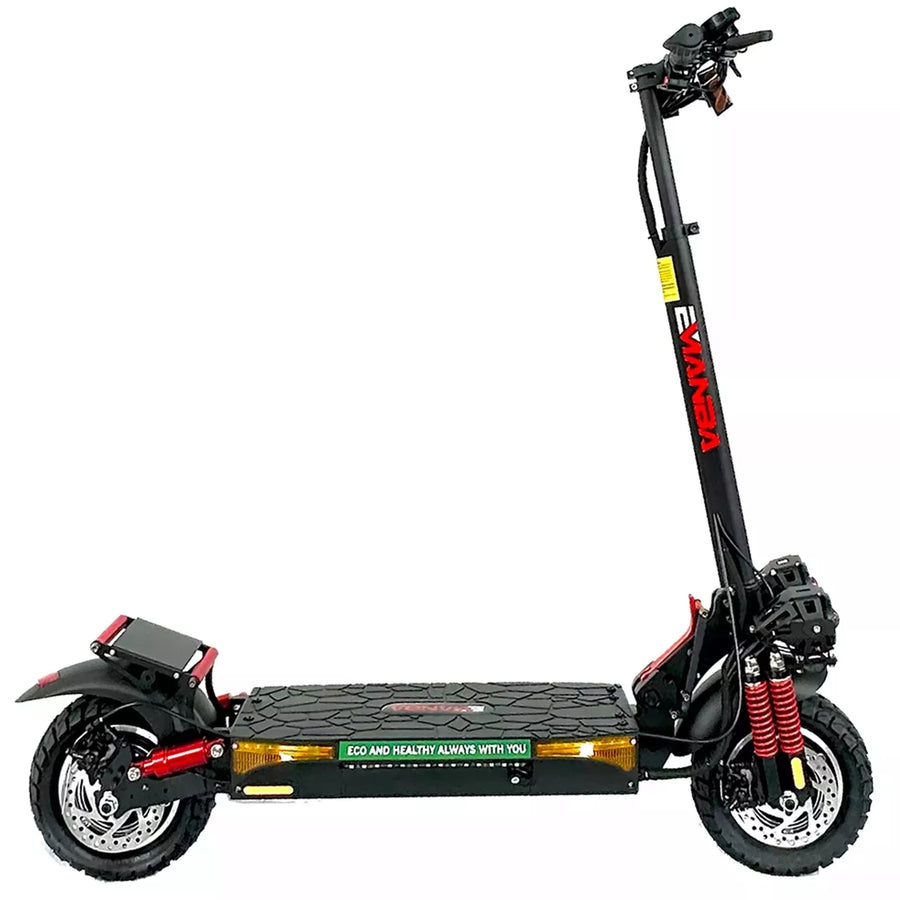 X4 10" Electric Scooter Foldable 1600W E-SCOOTER 50KM/H 48V 18Ah 3 Speed Adults