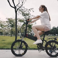 Samebike 20LVXD30 20" Electric Bike 35OW 48V 10.4AH Folding E-bike E-City BIKE