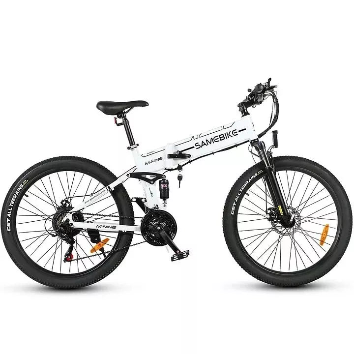 Samebike LO26-II 26" Electric Bike 90OW 48V 14AH Folding E-BIKE E-MTB LG Battery