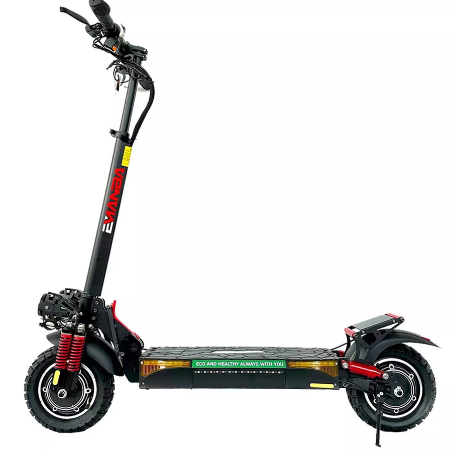 X4 10" Electric Scooter Foldable 1600W E-SCOOTER 50KM/H 48V 18Ah 3 Speed Adults