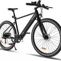 Hitway 700C Electric Bike – 36V 12Ah Removable Battery, 7-Speed, 40-80km Range