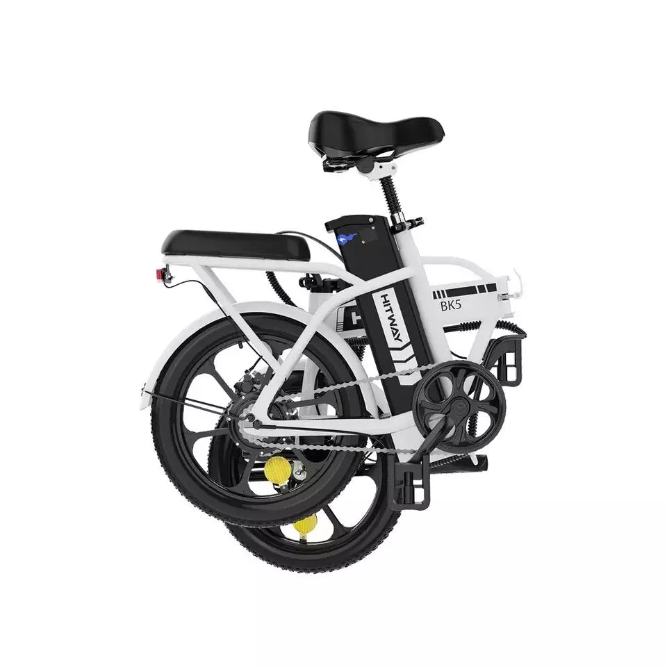 HITWAY BK5 Electric Folding Bike 16" Fat Tire 250W Motor 36V 8Ah Battery e-Bike