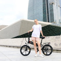 Samebike 20LVXD30 20" Electric Bike 35OW 48V 10.4AH Folding E-bike E-City BIKE