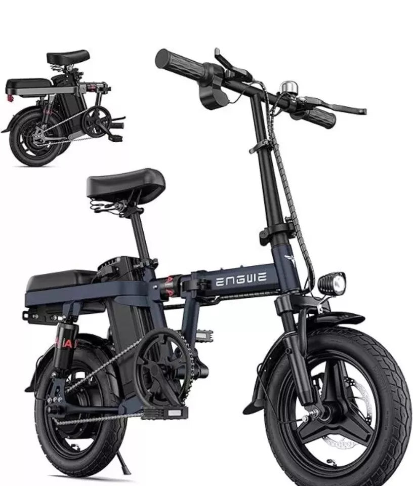 ENGWE T14 Folding Bike Electric City Bicycle 14"Tires 48V 10AH Commuter Ebike UK