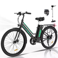 HITWAY BK8S 26" Fat Tire Electric Bike 250W 36V 8.4Ah E-Bike 70KM Range