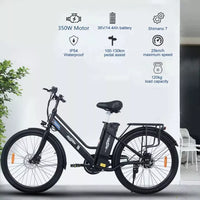 ONESPORT Electric Bike 250W City Bicycle 25KM/H Fat Tire E-bike OT18-2/OT16-2 UK