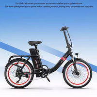 ONESPORT Electric Bike 250W City Bicycle 25KM/H Fat Tire E-bike OT18-2/OT16-2 UK