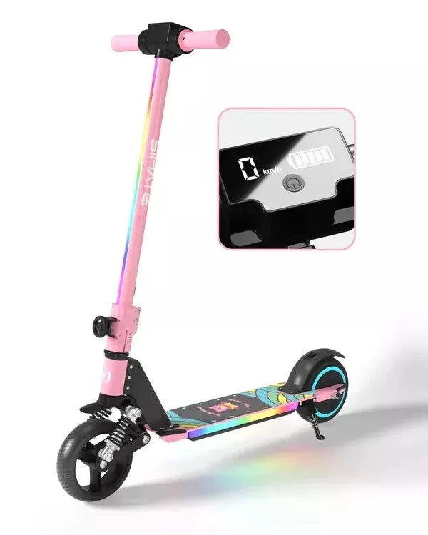 SIMATE S5 Foldable Kids E-Scooter Electric Scooter for child LED Display Scooter 14km/h