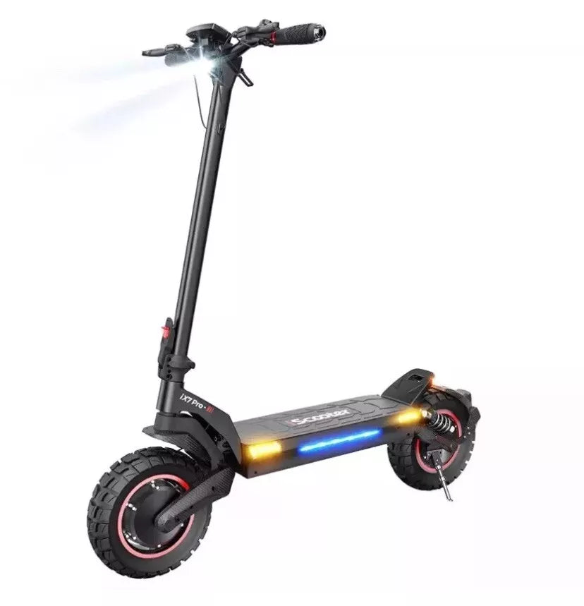 iscooter iX7pro Electric Scooter 2000W 48V 17.5AH Off-Road EScooter Adult 60km/h