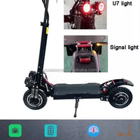 50/55Km/h 800W/1600W/2400W Electric Scooter Adult 48V 10inch Off Road Folding