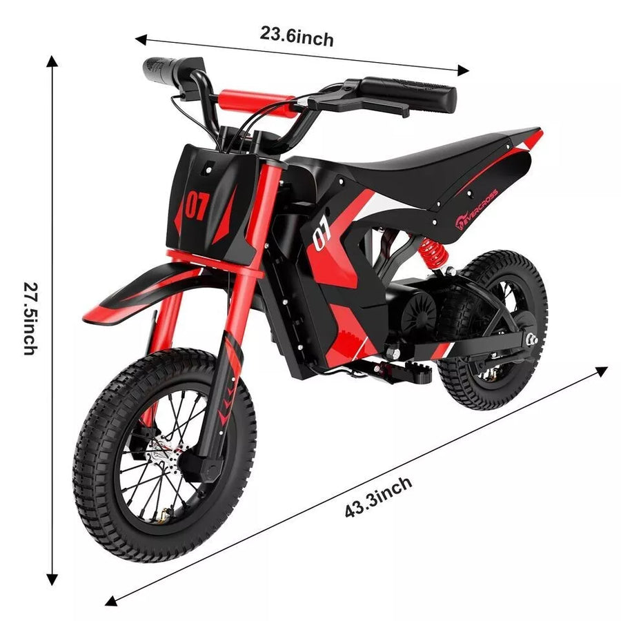 Electric Motorcycle EV12M Evercross Logo 300W Motor 36V/4AH E Bike for Kid