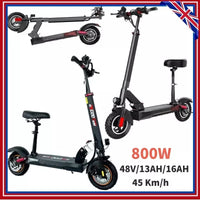 Foldable Electric Scooter for Adults 800W 48V 13AH/16AH  E-Scooter with Seat Foldable