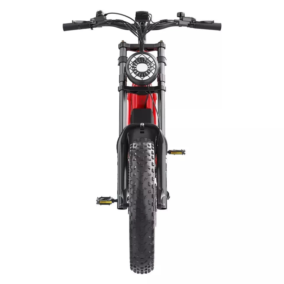 Hidoes B6 Mountain E-Bike 12OOW 48V 15.6Ah Battery 20" Fat Tyres 7-Speed