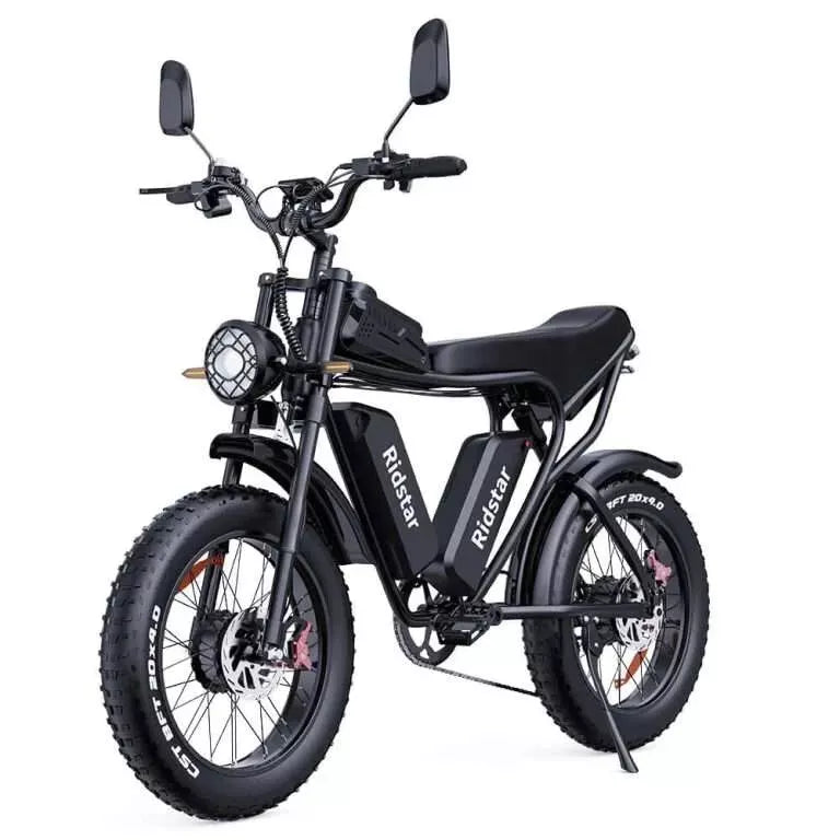 Ridstar Q20 20" Fat Tire Electric Bike 48V/58V 15Ah/20Ah/40Ah E-Mountain Bike UK