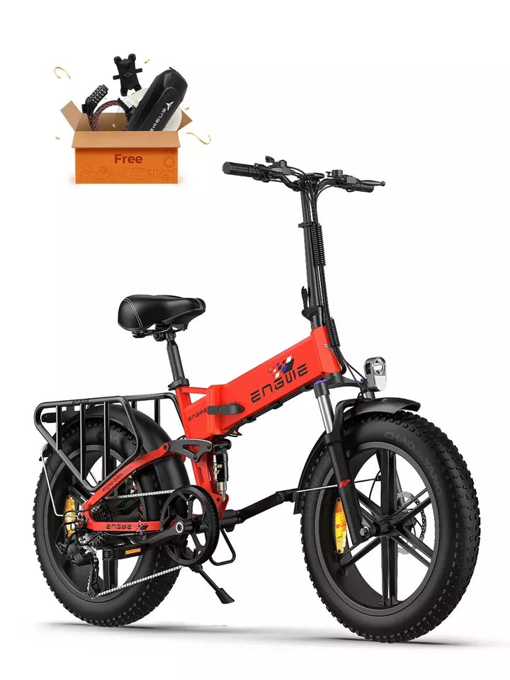 ENGWE ENGINE X 250W Electric Bike 20" Fat Tires 48V 13Ah UK Commuter Ebike