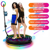 360 Video 360 Photo Booth Automatic Adjustable, Metal 68cm-115cm Customised Logo