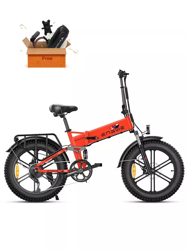 ENGWE ENGINE X 250W Electric Bike 20" Fat Tires 48V 13Ah UK Commuter Ebike