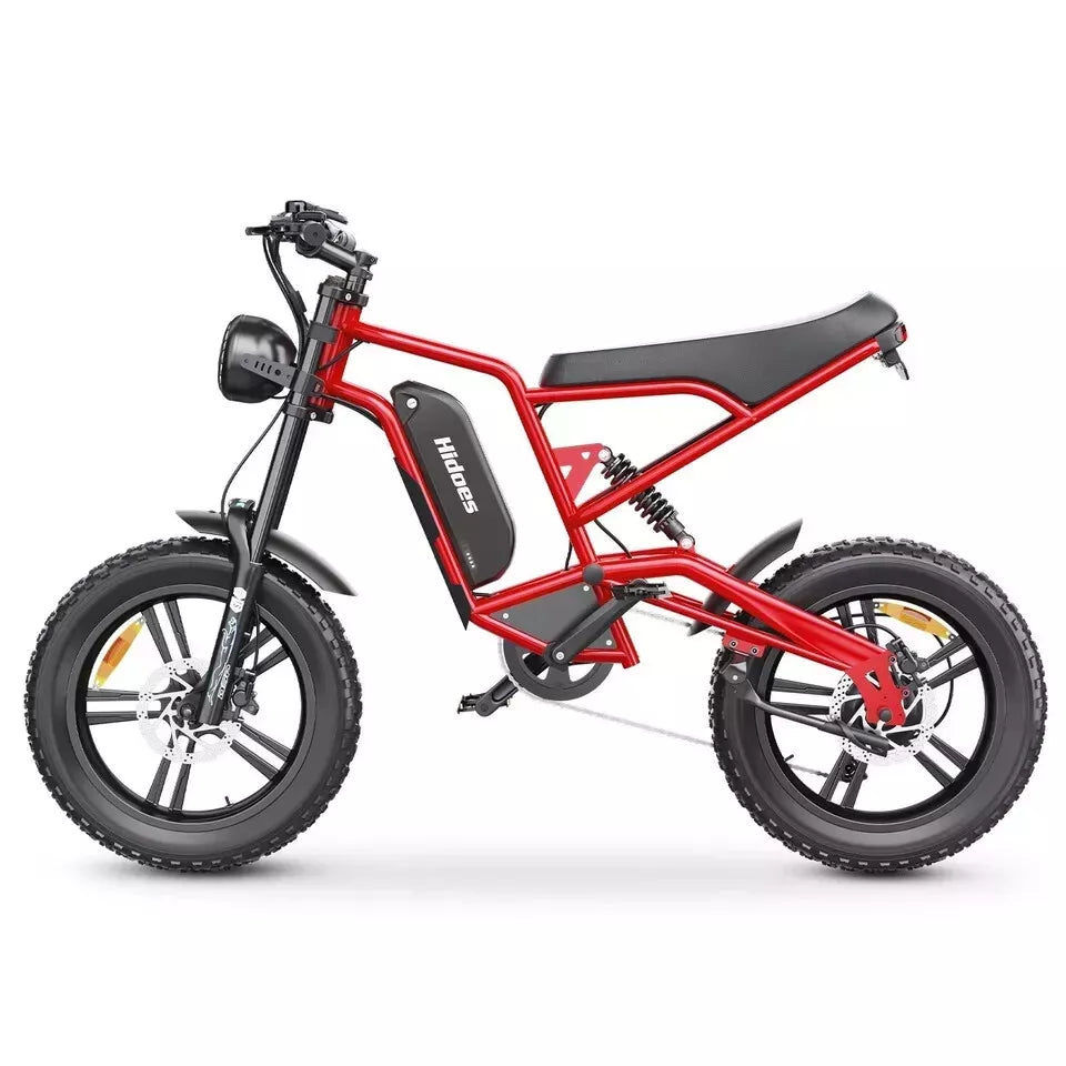 Hidoes B6 Mountain E-Bike 12OOW 48V 15.6Ah Battery 20" Fat Tyres 7-Speed