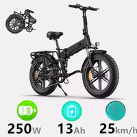 ENGWE ENGINE X 250W Electric Bike 20" Fat Tires 48V 13Ah UK Commuter Ebike